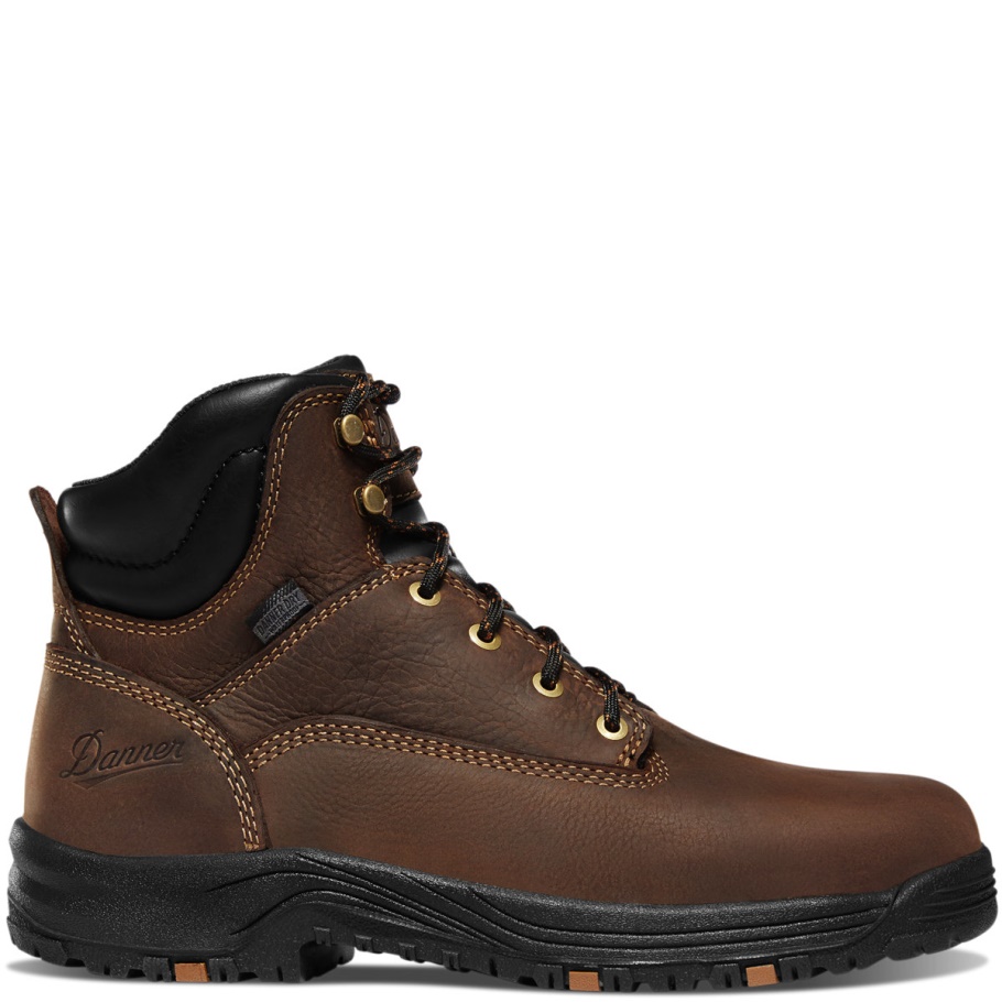 Dames Caliper 5 Bruine Aluminium Teen Danner