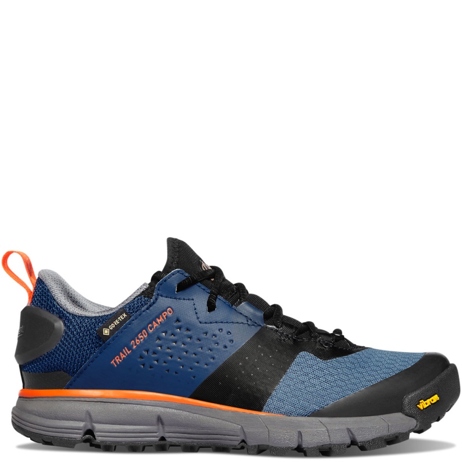 Dames Trail 2650 Campo Gtx Blauw/oranje Danner