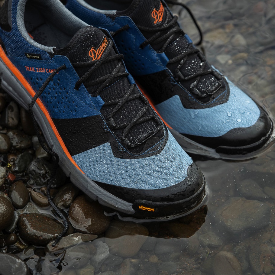Dames Trail 2650 Campo Gtx Blauw/oranje Danner