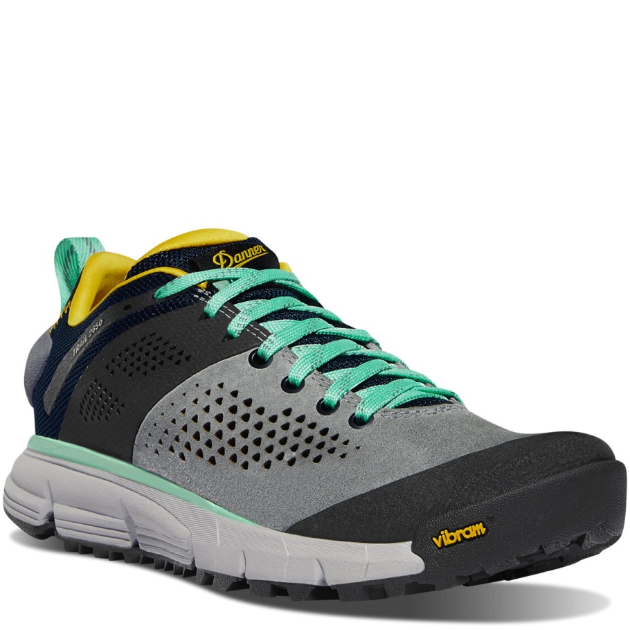 Dames Trail 2650 Grijs/blauw/spectra Geel Danner