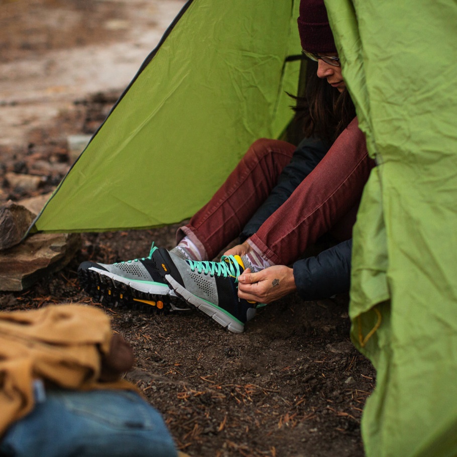 Dames Trail 2650 Grijs/blauw/spectra Geel Danner