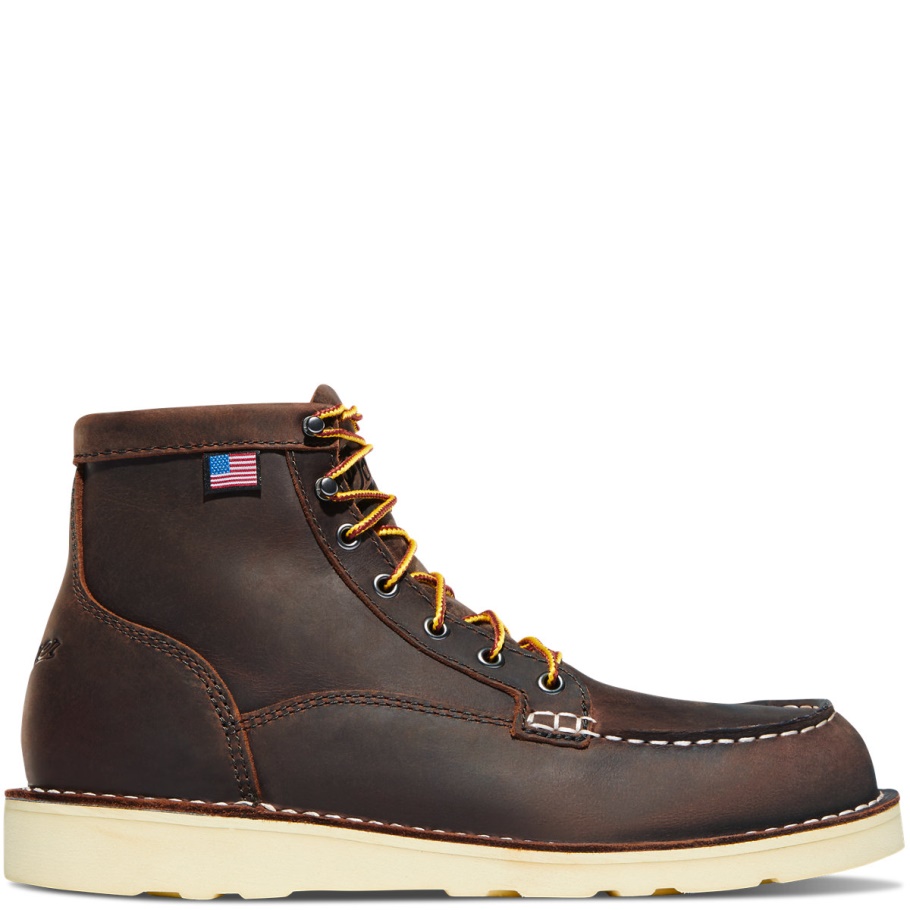 Danner Dames Bull Run Moc Toe 6 Bruin