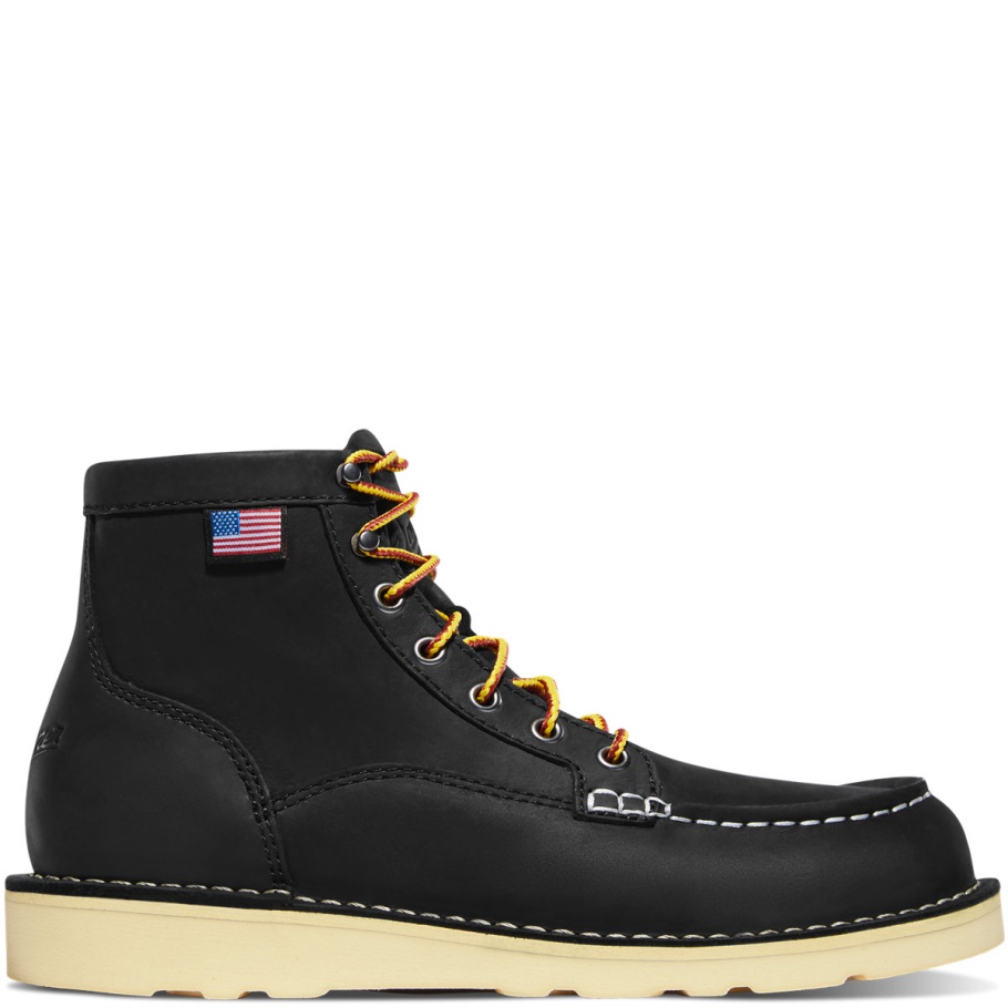 Danner Dames Bull Run Moc Toe 6 Zwart