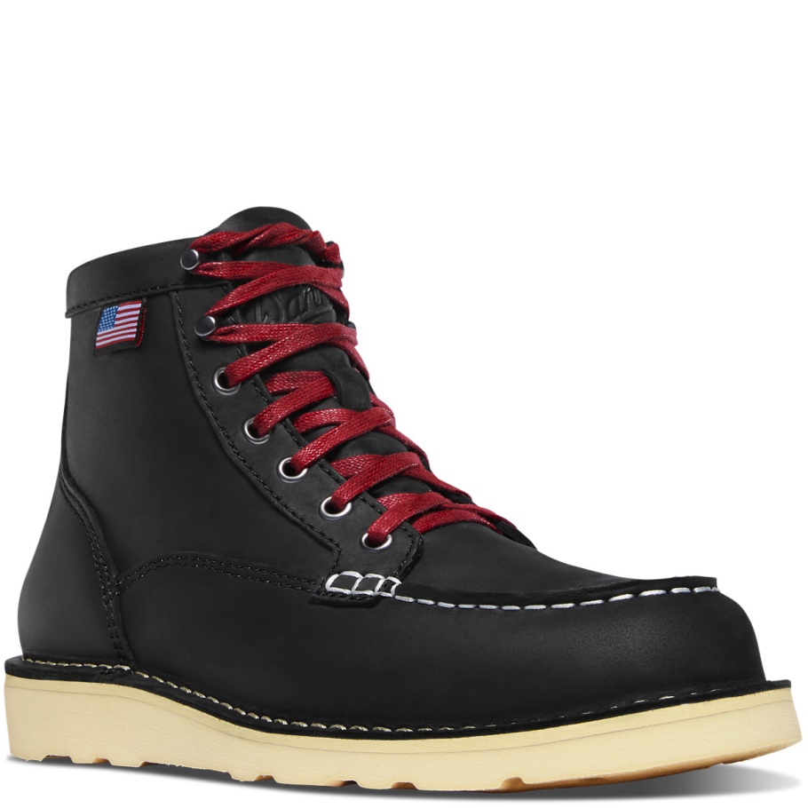Danner Dames Bull Run Moc Toe 6 Zwart