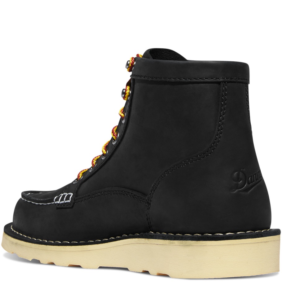 Danner Dames Bull Run Moc Toe 6 Zwart