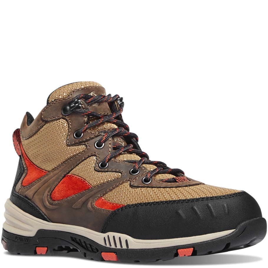 Danner Dames Springfield 45 Bruin/brons Composiet Teen Hot
