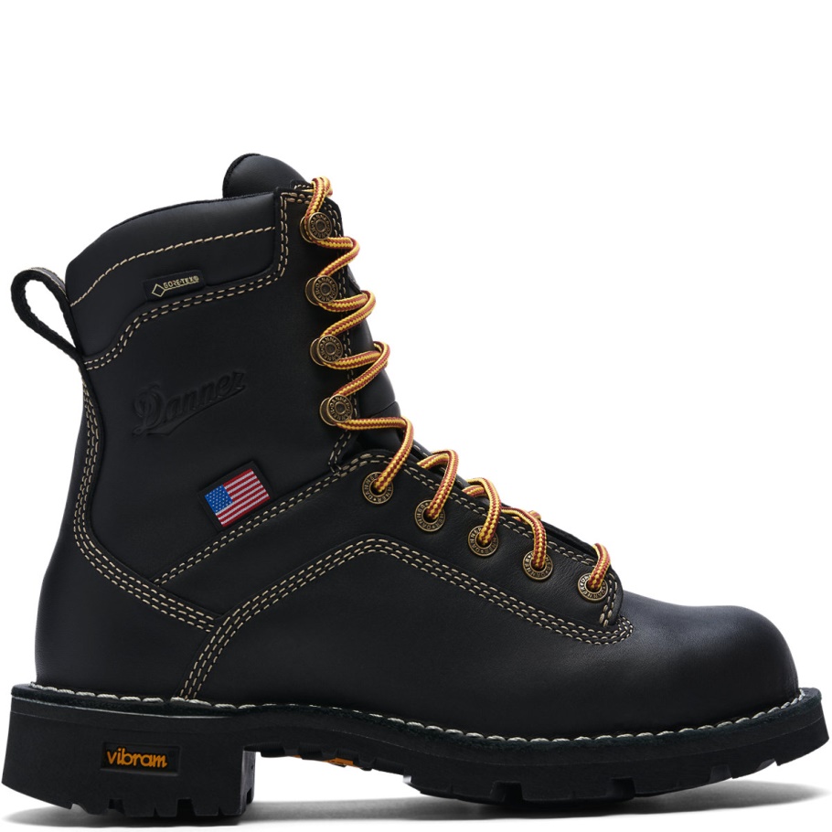 Danner Quarry Usa Zwarte Legeringsneus Voor Dames