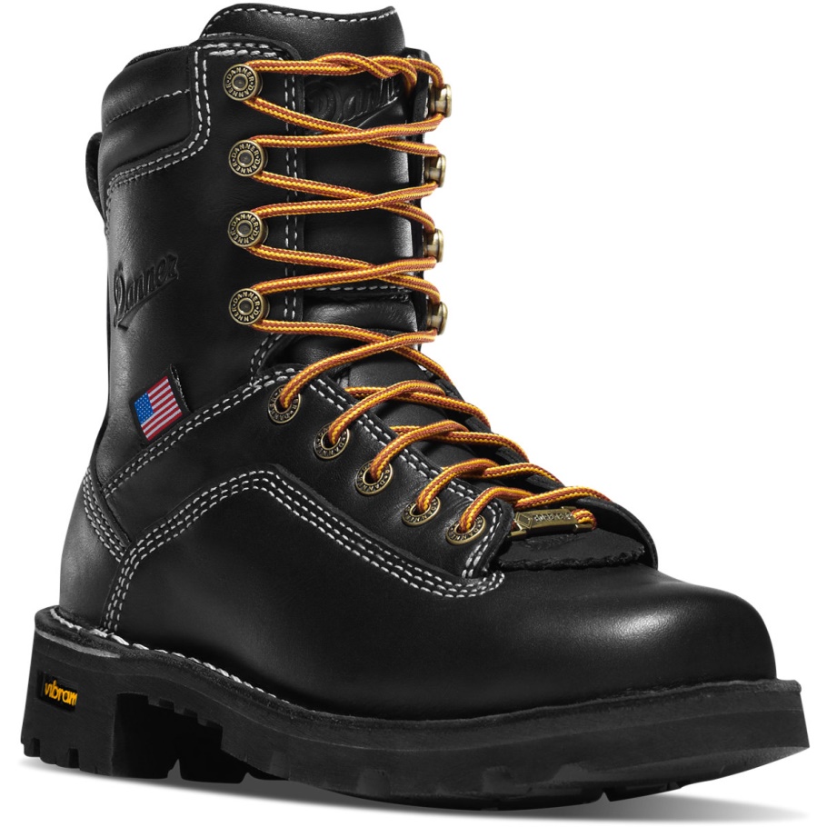 Danner Quarry Usa Zwarte Legeringsneus Voor Dames
