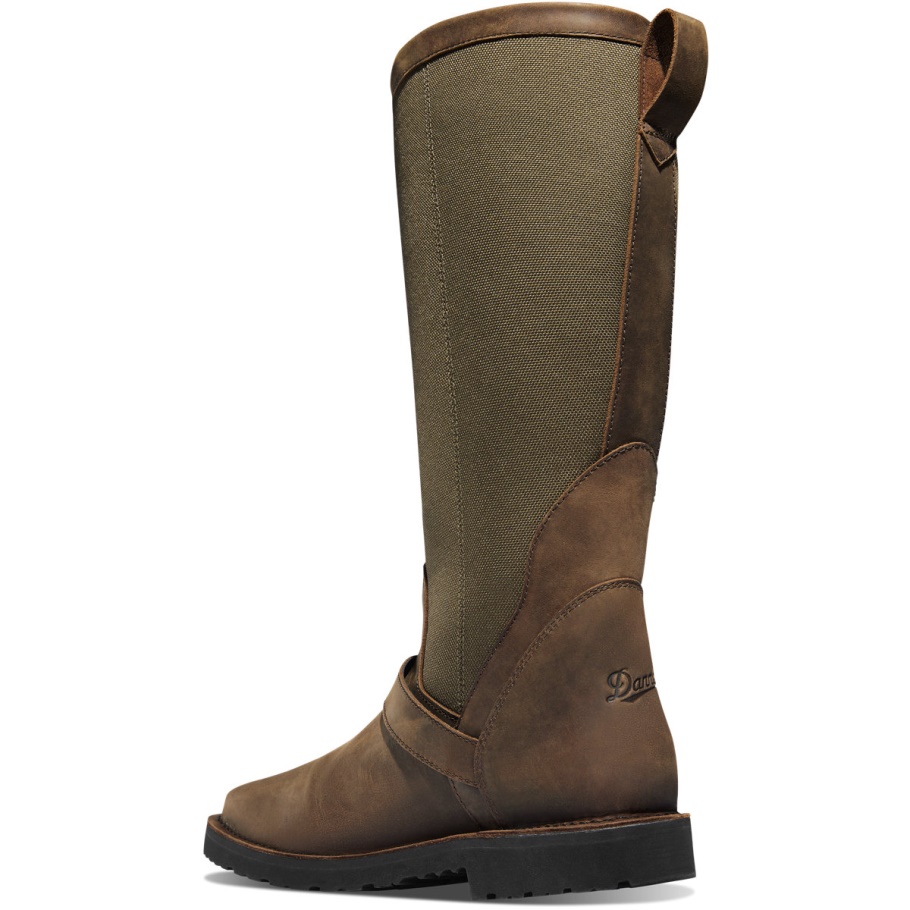 San Angelo Snake Boot1 7 Bruine Danner Met Vierkante Neus