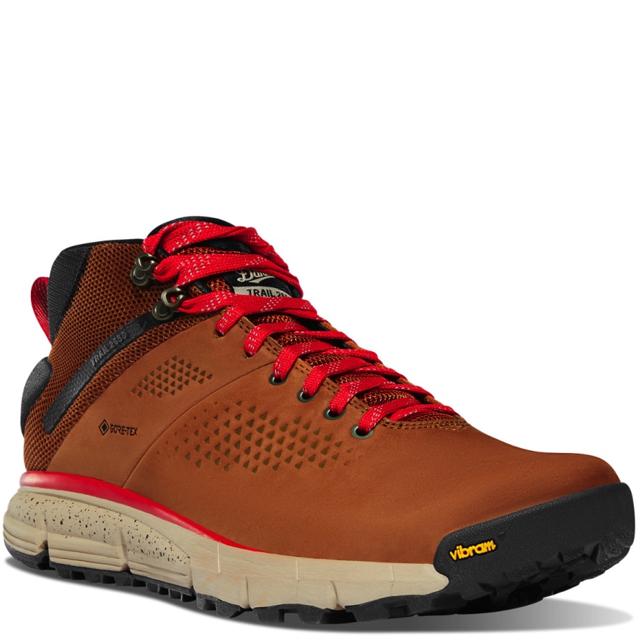 Trail 2650 Mid Gtx Bruin/rood Danner